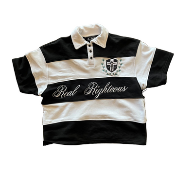 Real Righteous Black Polo