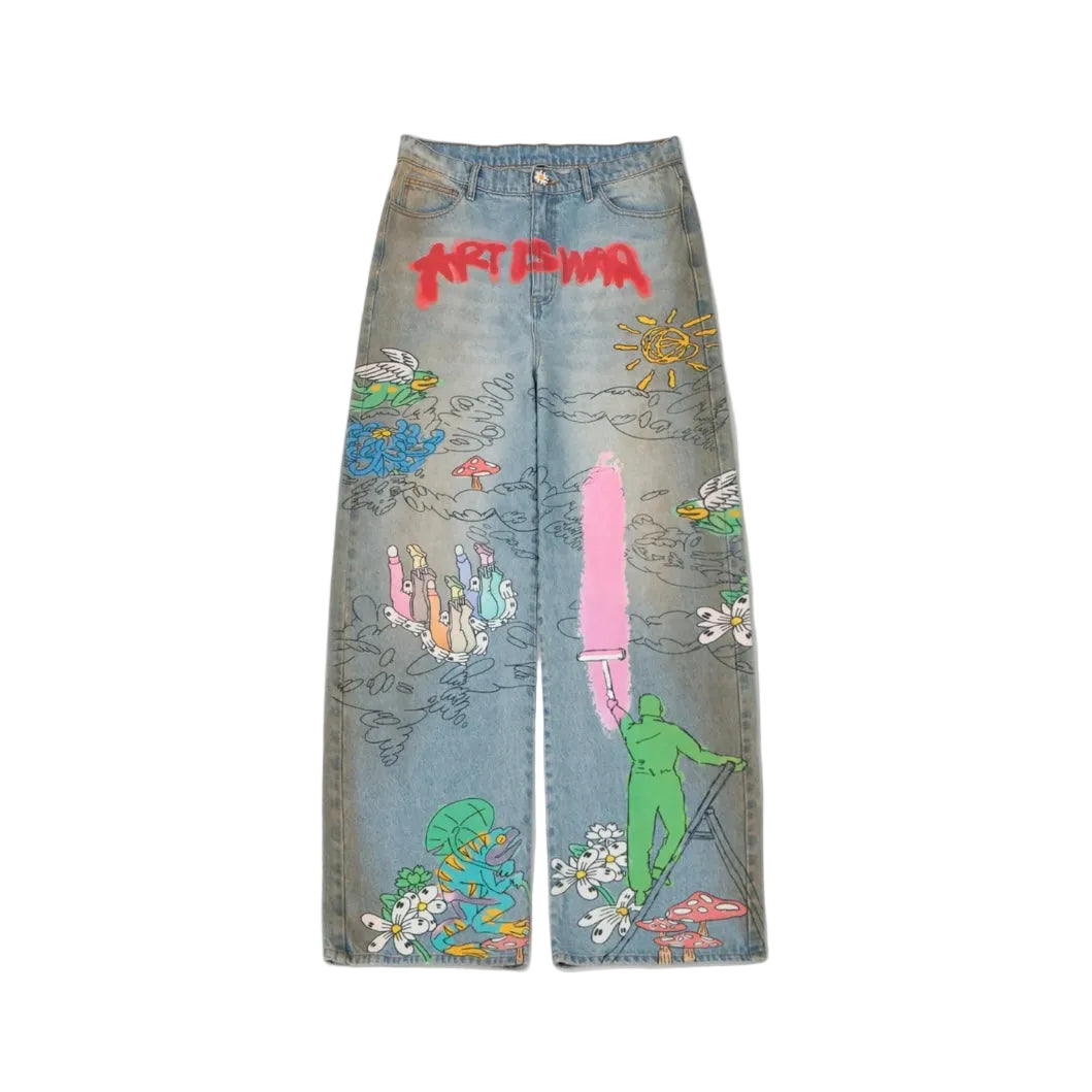 WNTD Art Is War Painter Pants