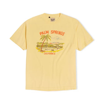 Gallery Dept. Palm Springs T-Shirt Yellow