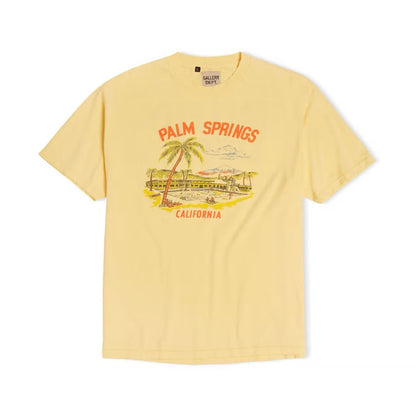 Gallery Dept. Palm Springs T-Shirt Yellow