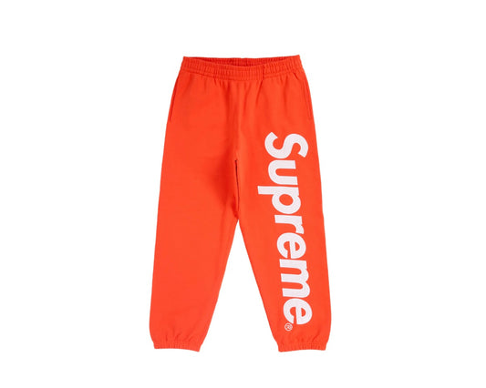 Supreme Satin Applique Sweatpant (FW24) Bright Orange