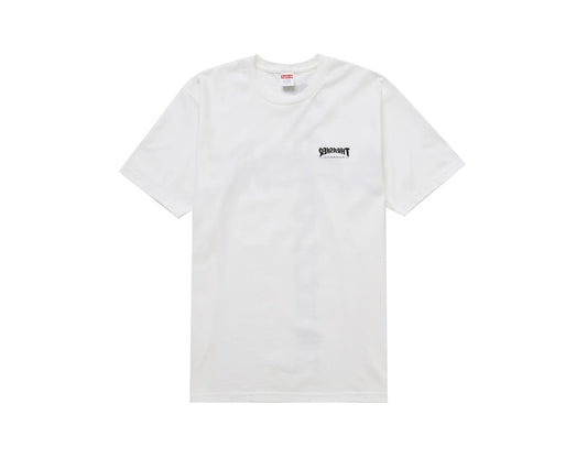 Supreme Thrasher Cross Tee White