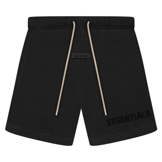 Essentials Jet Black Sweatshorts