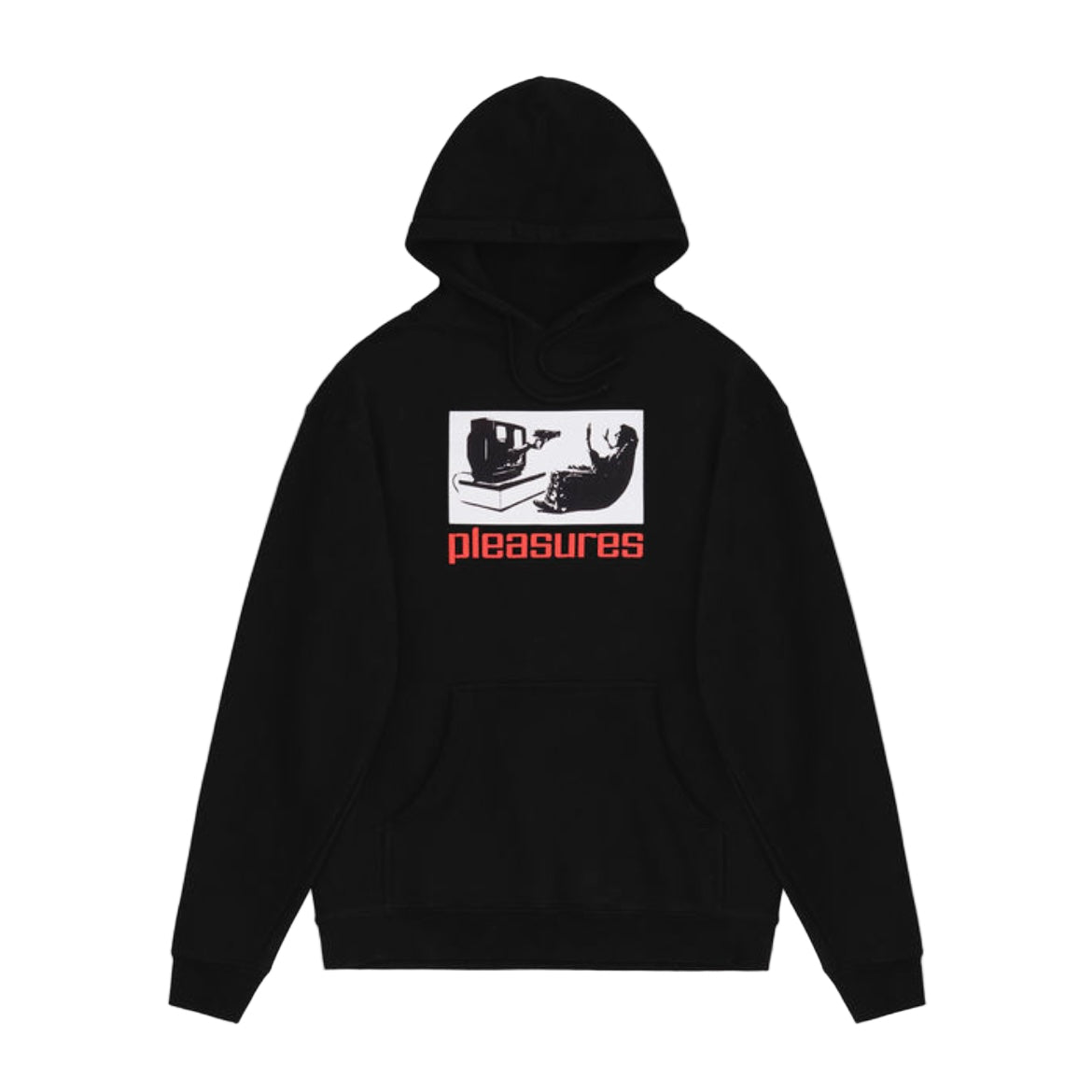 Pleasure TV Hoodie Black