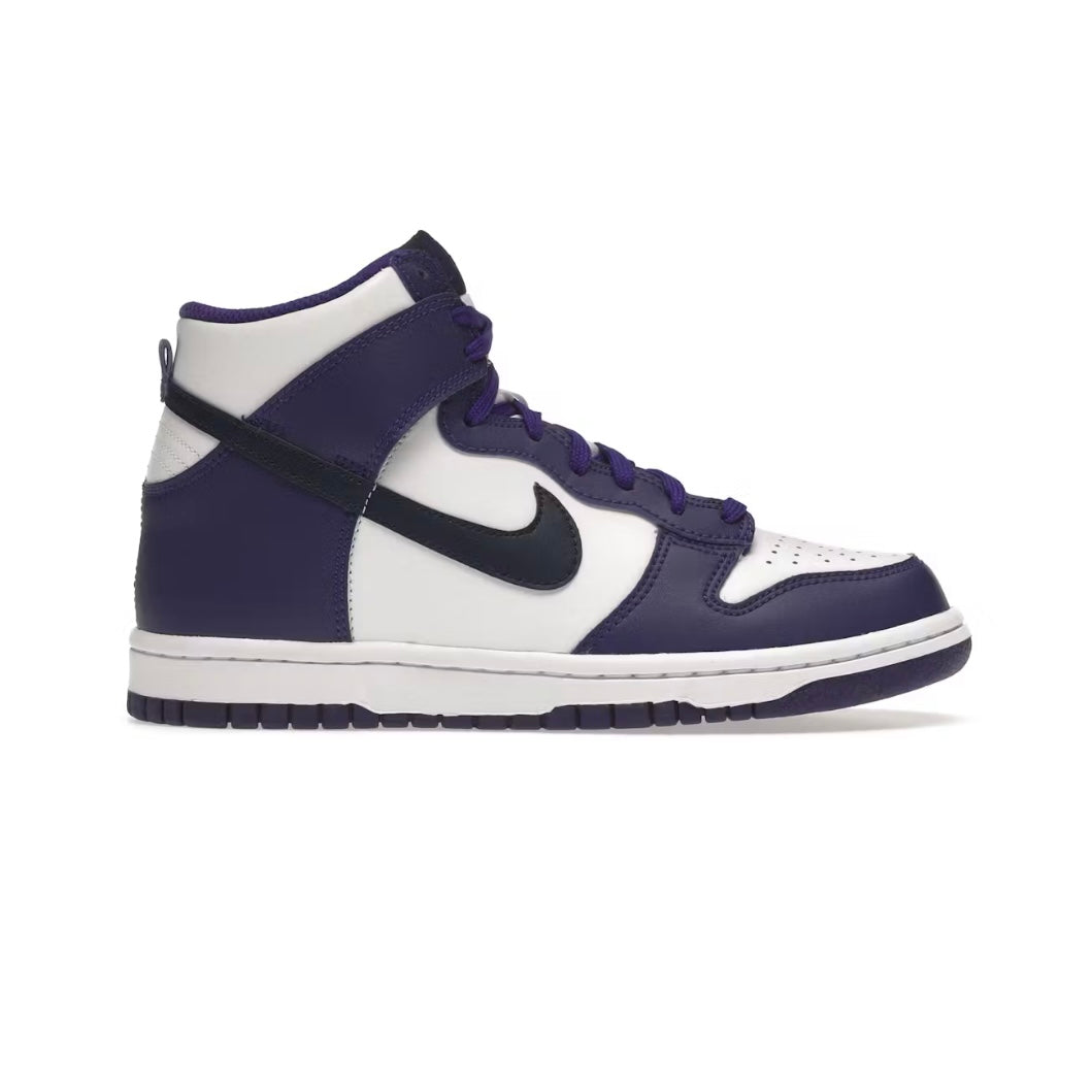 Nike Dunk High Electro Purple Midnght Navy