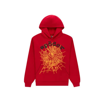 Sp5der OG Web V2 Hoodie Red