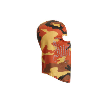 Supreme Rhinestone Balaclava Camo