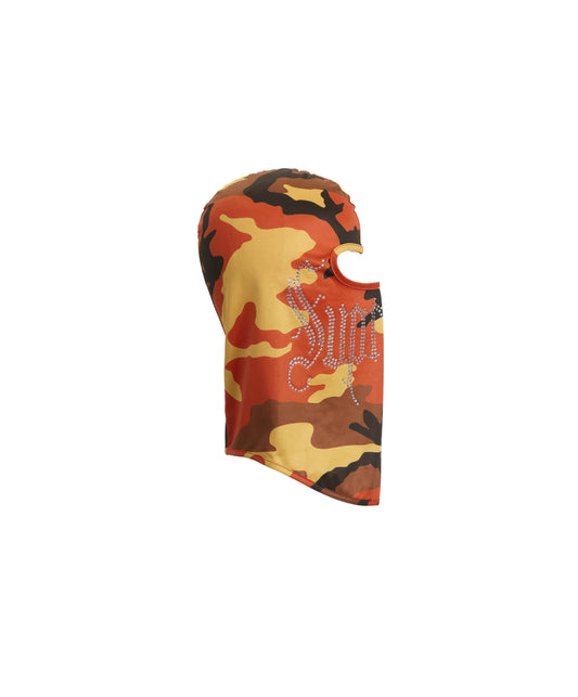 Supreme Rhinestone Balaclava Camo