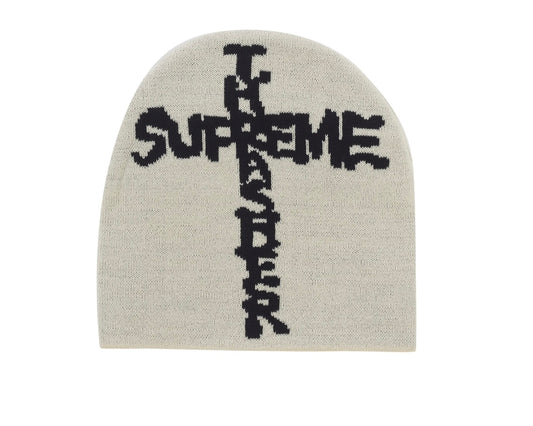 Supreme Thrasher Beanie Cream