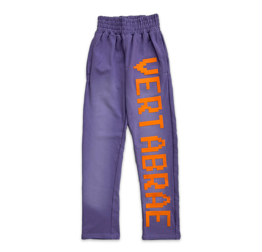 Vertabrae Purple Orange Sweatpants
