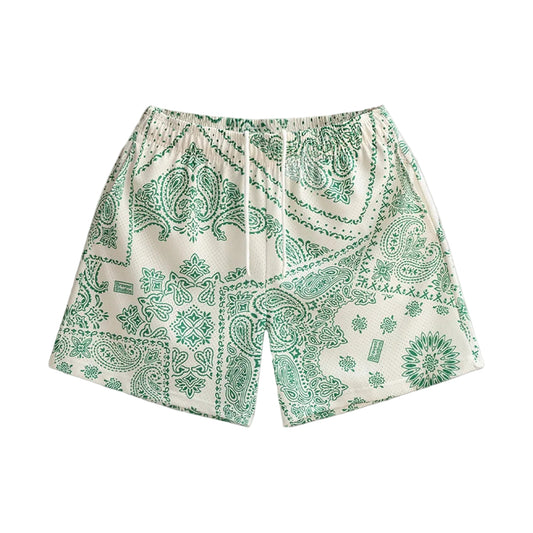 Bravest Green Porcelain Shorts