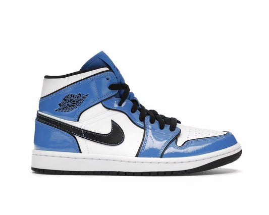 Jordan 1 Mid Signal Blue