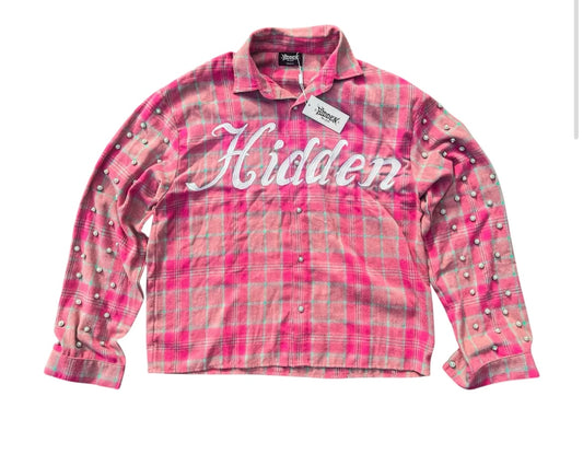 Hidden Beliefs Pink Pearl Flannel