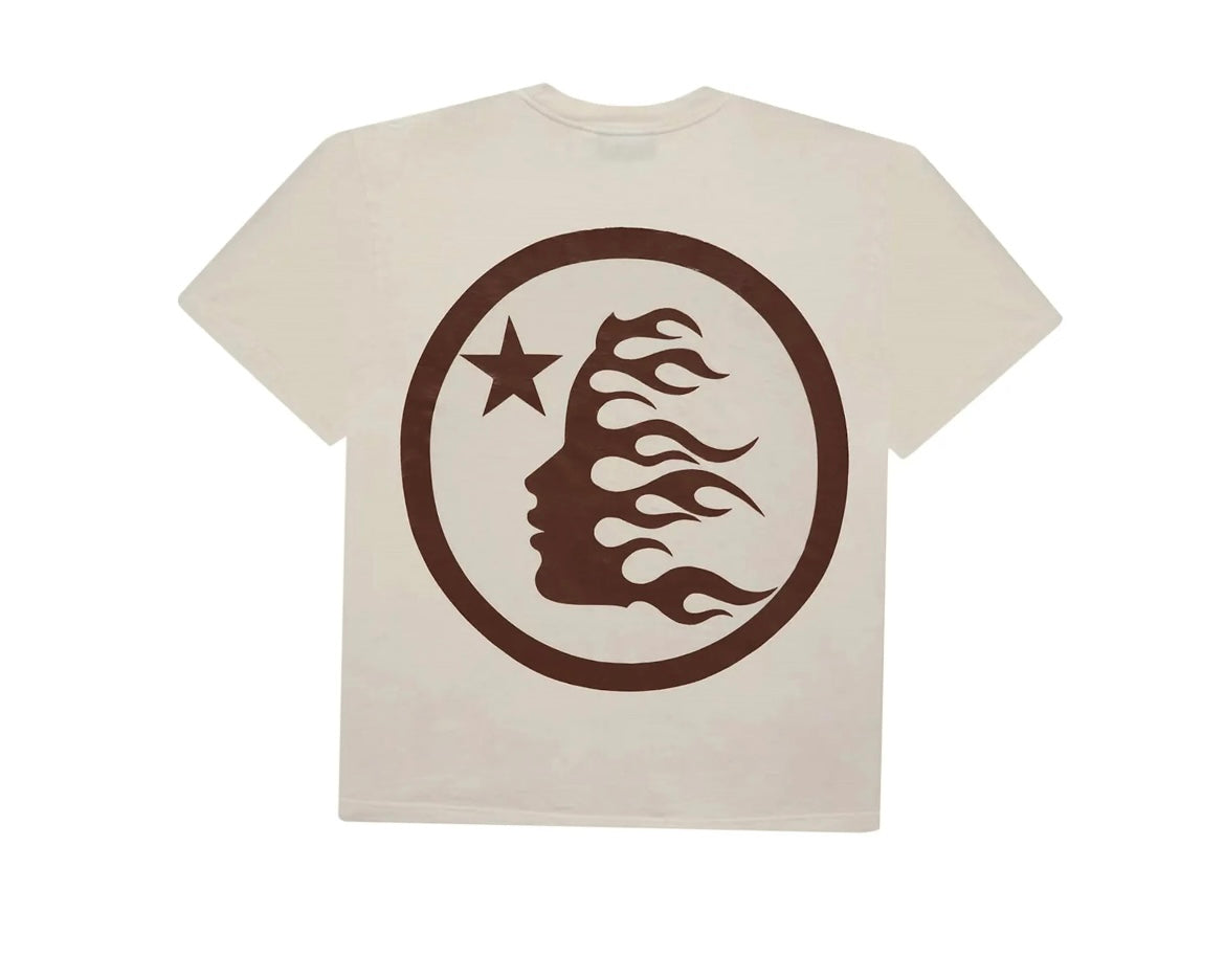 Hellstar Classic Logo White Brown