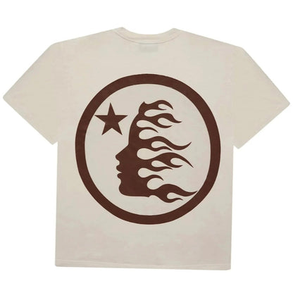 Hellstar Classic Logo White Brown