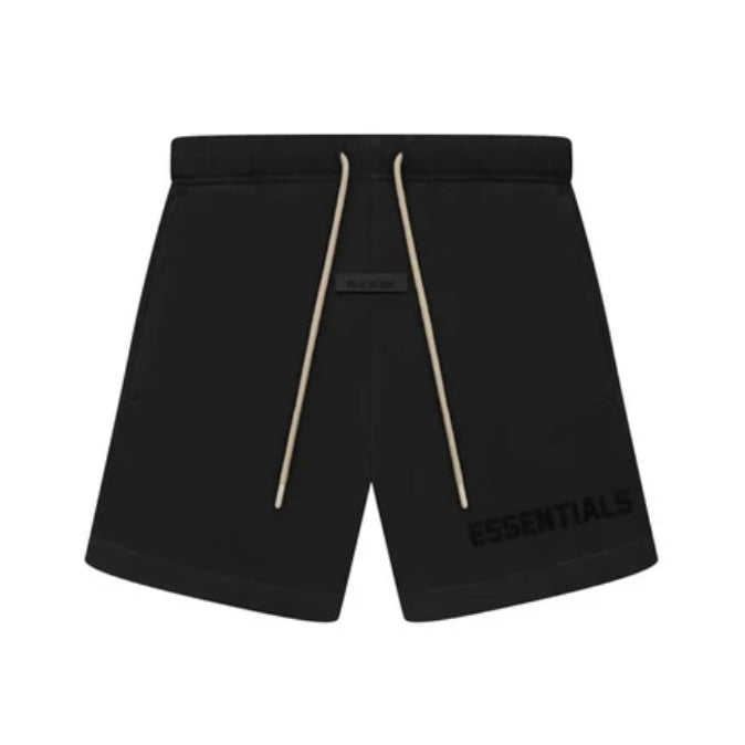 Essentials Jet Black Sweatshorts