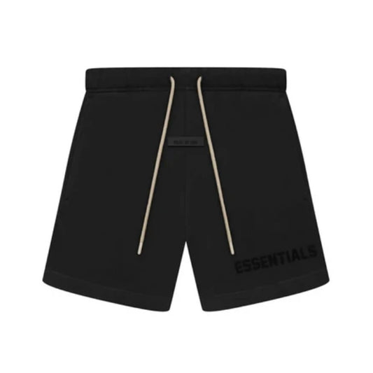 Essentials Jet Black Sweatshorts