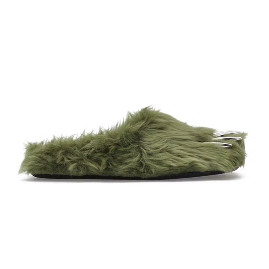 Bravest Green Bear Claw Mules