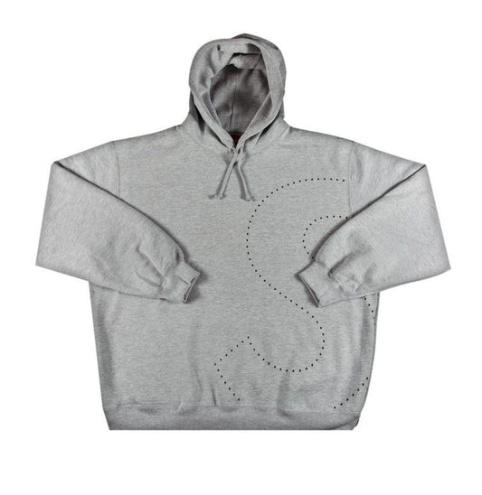 Supreme Laser Cut S Logo Hoodie Grey