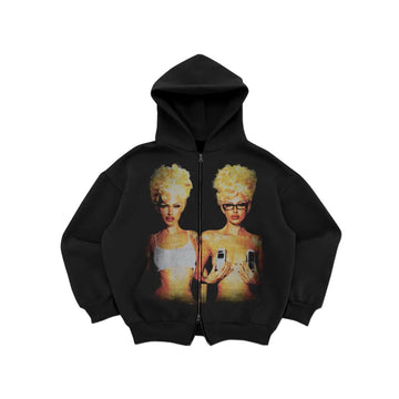 Works Of Madness Blonds Zip Up