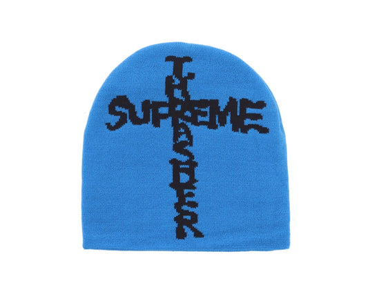 Supreme Thrasher Beanie Blue