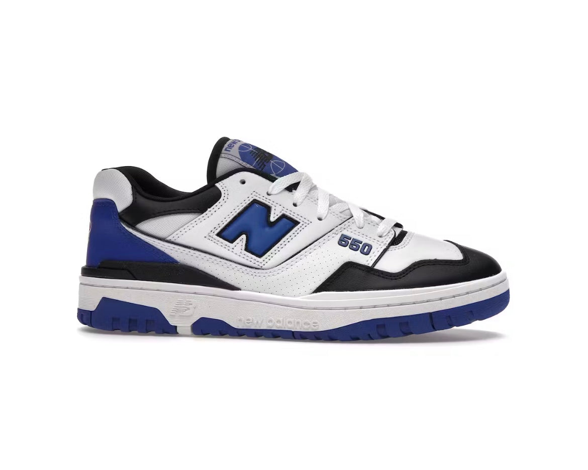 New Balance 550 White Royal Black