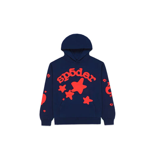 Sp5der Beluga Hoodie Navy