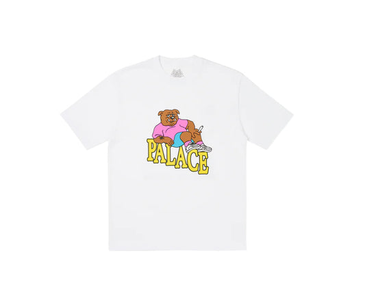 Palace Doghouse T-Shirt White Pink