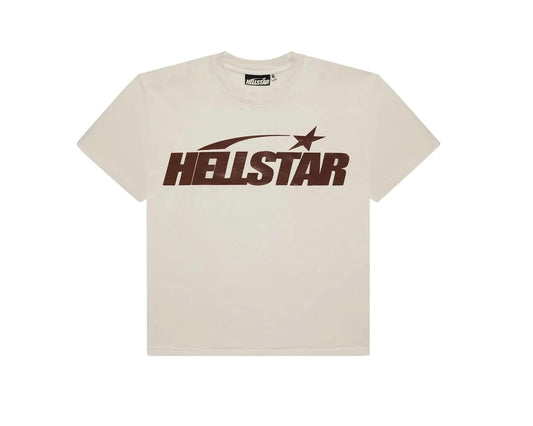 Hellstar Classic Logo White Brown