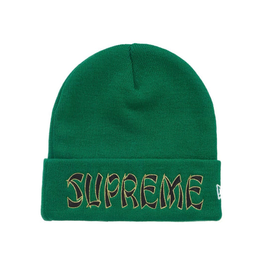 Supreme New Era Action Beanie Green