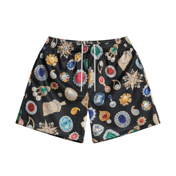 Bravest Black Jewel Shorts