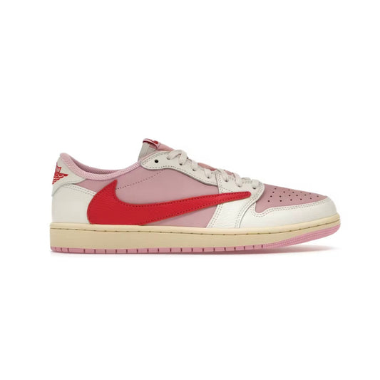Jordan 1 Retro Low OG Travis Scott Sail Tropical Pink