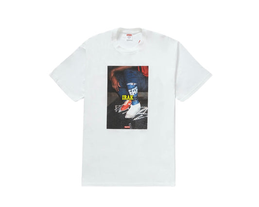 Supreme White IRAK Cast Shirt