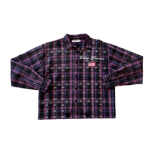 Vale Valley Dreams Flannel Purple