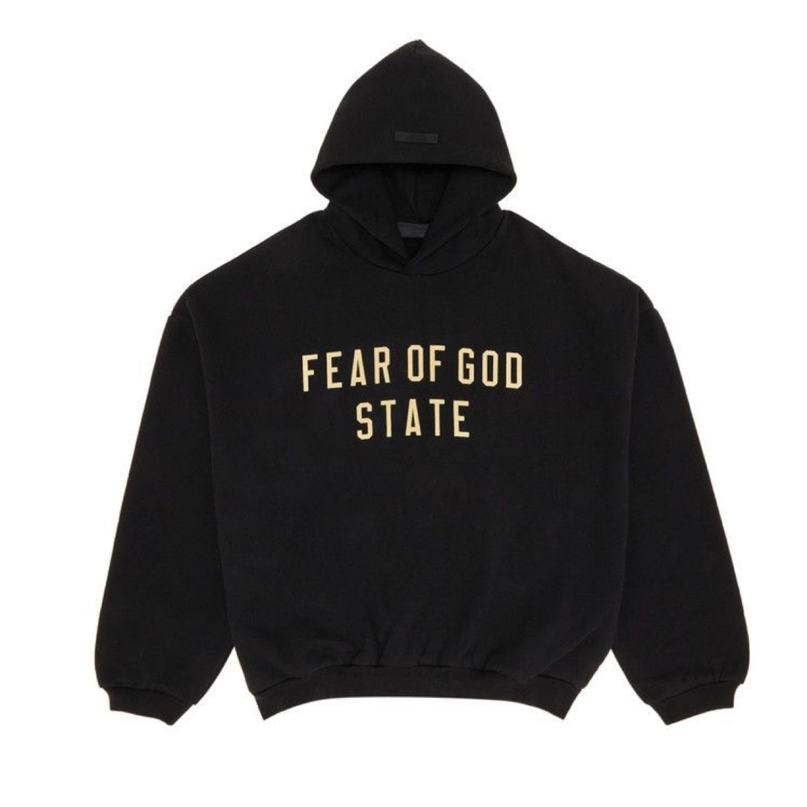 Essentials Fear Of God State Black Hoodie