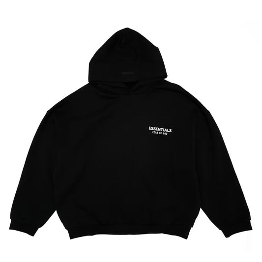 Essentials Black/White Hoodie