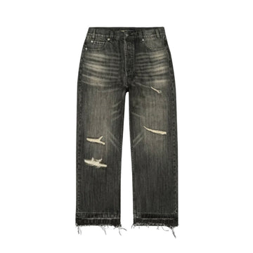 Bravest Vintage Black Thrashed Denim