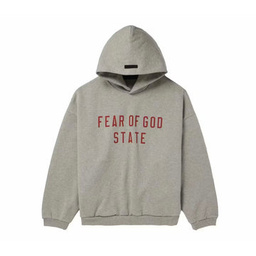 Essentials Fear Of God State Dark Heather Hoodie