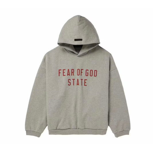 Essentials Fear Of God State Dark Heather Hoodie