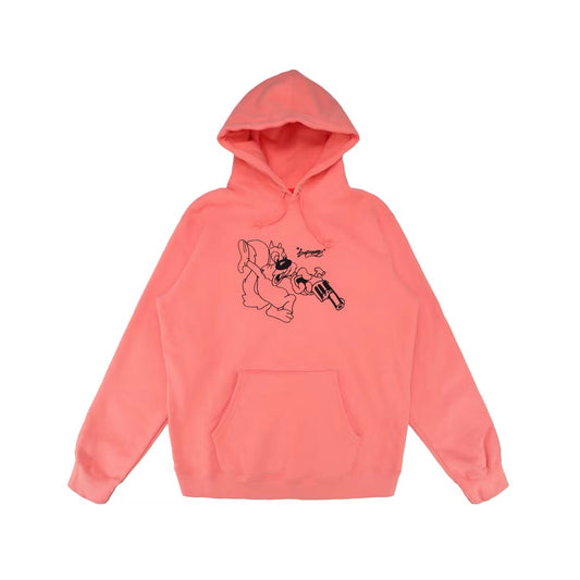 Supreme Lee Hoodie Coral