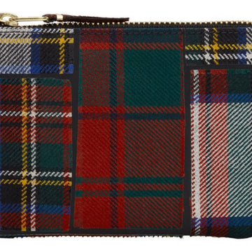 Comme Des Garcons Tartan Patchwork Red