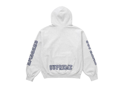 Supreme Collegiate Sleeve Hooded Sweatshirt Ash Grey