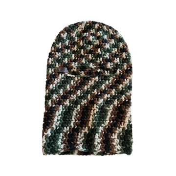 Hypeclinic Camouflage Crochet Mask