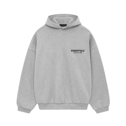 Essentials Light Heather Grey Hoodie