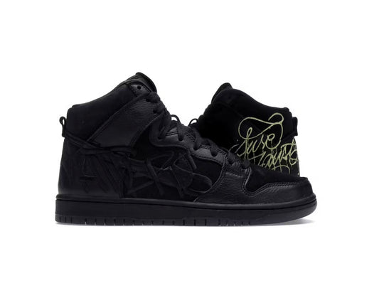 Nike Dunk Hi SB Faust Black & Gold