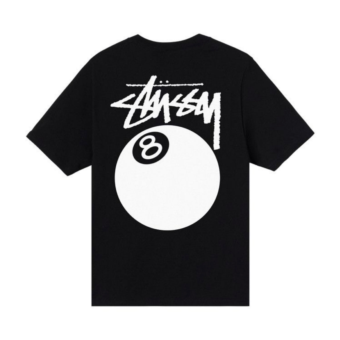 Stussy 8 Ball Tee Black