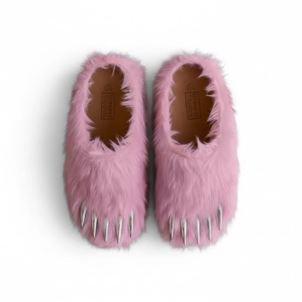 Bravest Bear Claw Mule Pink