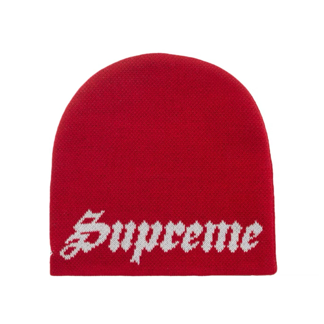 Supreme Ghost Face Beanie Red