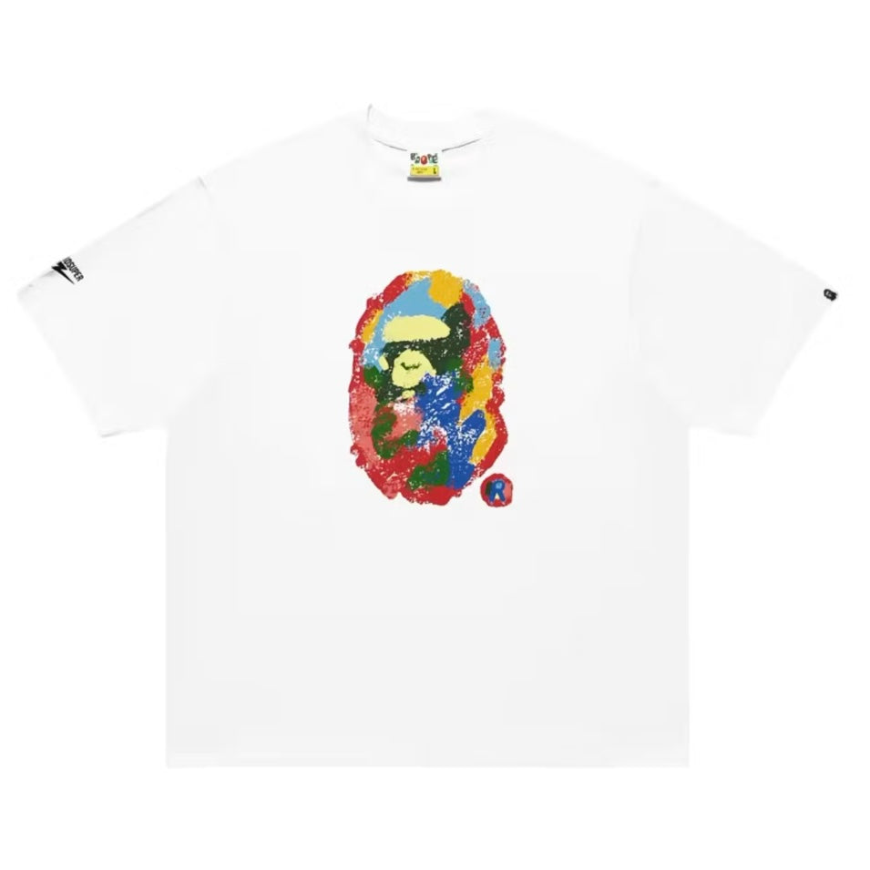 Bape x KidSuper Painting Ape Head Tee