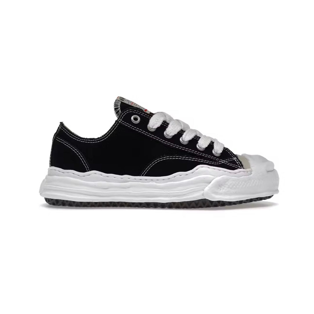 Maison Mihara Yasuhiro Peterson Hank Canvas Low Black